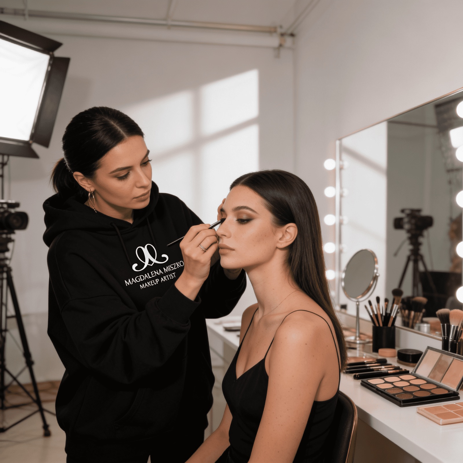 Make Up Artist brand design mockup